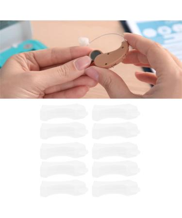 Silicone Hearing Amplifier Dust Cover - 10pcs Protective Covers & Sound Lanyard Accessories | Prevent Loss & Enhance Longevity - Buy Online on SooperMarket.com