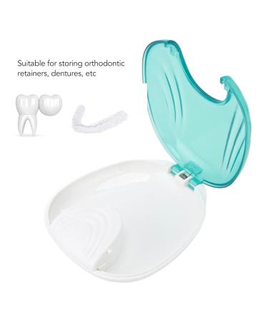 5pcs Slim Retainer Case - Portable Travel Prosthesis Storage with Snap Lock | Aligner Orthodontic Mouth Protection - Buy Online on SooperMarket.com