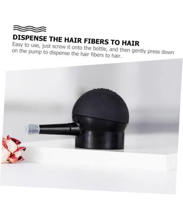 Mikinona 1pc Silicone Nozzle Hair Spray Application Nozzle Hair Building Fibers Applicator Hair Spray Nozzle Hair Fibers Sprayer Spray Mist Bottle Natural Hair Spray Plastic Abs Black - Buy Online on SooperMarket.com
