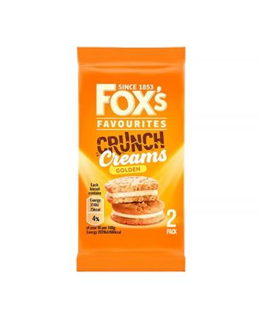 Fox s Golden Crunch Creams Biscuits Twinpack 48's