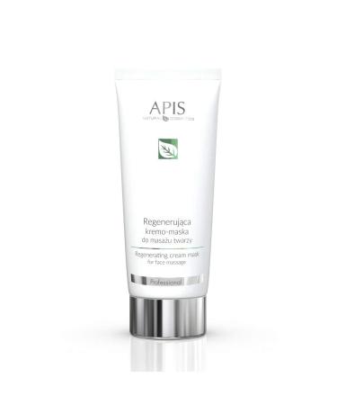 Apis Regenerating Cream Mask - Hydrating Face Massage with Almond Oil & Shea Butter | 200ml | Anti-Aging & Relaxation - Buy Online on SooperMarket.com