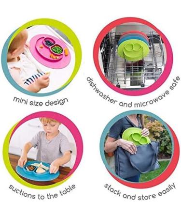 SAYGOGO Silicone Baby Placemat | Anti-Fall Sucker Bowl | 20x25 cm - Buy Online on SooperMarket.com
