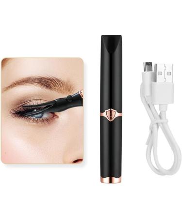 Heated Eyelash Curler Heated Eyelash Curler Electric Rechargeable Long Lasting Lash Curler for Makeup Black - Buy Online on SooperMarket.com