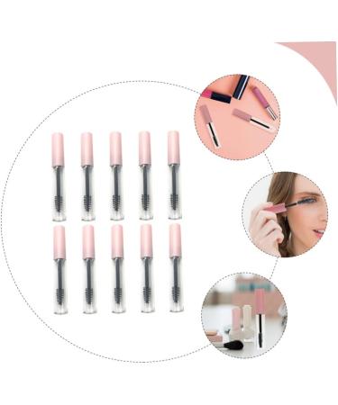 FOYTOKI 20 Pcs Air Traffic Control DIY Mascara Bottles Eyelash Tube Eyelash Mascara Gold Makeup The Pet Pink - Buy Online on SooperMarket.com