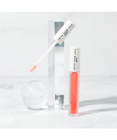 GIVE THEM LALA Drenched Lip Quencher - Moisturizing Clear Lip Gloss by Lala Kent | Cruelty-Free Lip Oil for Hydrated Lips - Buy Online on SooperMarket.com