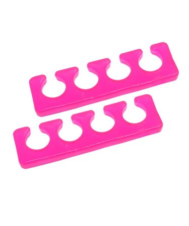 Silicone toe separator - 2 pieces pack - Color: pink - Finger separator