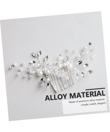 Mikinona 1 PC Piece Pearl Comb Wedding Hair Comb Bridal Hair Comb Wedding Headdress Wedding Hair Headdress - Buy Online on SooperMarket.com