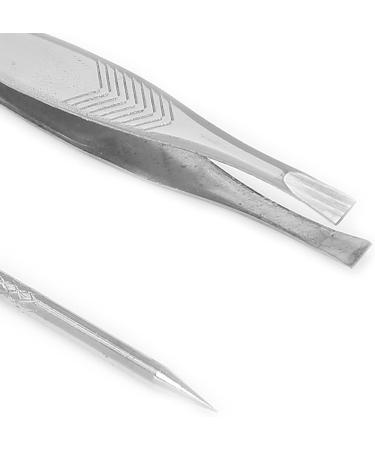 Eyebrow Tweezer & Pimple Popper Tool | Anti-Slip Handle for Comfortable Grasp | Facial Freckle Removal - Buy Online on SooperMarket.com