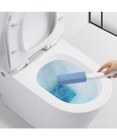 Pumice Stone for Toilet Toilet Limescale Remover 2 Pack Handle Toilet Bowl Cleaner Hard Water Build Up Remover with Ergonomic Handle for Kitchen/Bath/Pool/Household Cleaning Gray+Blue - Buy Online on SooperMarket.com