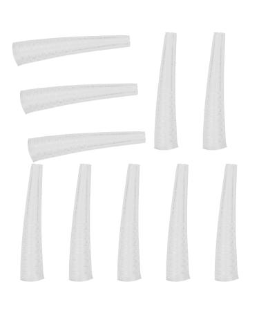 Non Slip Tweezers Tweezers Reusable Tweezers Tip Cover Design Thickened Silicone Design for Eyelashes Grafting Tweezers