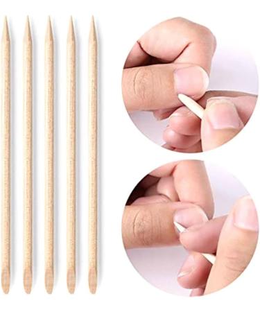 Wooden Orange Sticks Nail Cuticle Stick for Pusher Remover Manicure Art Pedicure Pedicure Tools 100PCS Beauty tools - Buy Online on SooperMarket.com