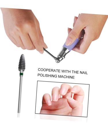 minkissy Manicure Tools Nail Art Accessories Nail Art Supplies Nail File Drill Bit Tools Nail Art Tools Nail Grinding Head Tungsten Steel - Buy Online on SooperMarket.com