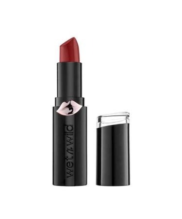 Wet n wild megalast lipstick long -lasting moisturizing matt lipstick extra fine formula with microc gel natural extracts coenzyme Q10 vitamin A&E Sasspot Red Matte lipsticks Sasspot Red