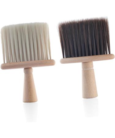 Didiseaon 1pc Barber Duster Brush Neck Cleaning Brush Face Cleaner Barber Tool Salon Shaving Brush Barber Neck Duster Salon Duster Brush Shave Wooden Hair Cleansing Brush Size 1 Brown - Buy Online on SooperMarket.com