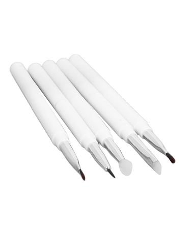 5 Piece Multifunctional Silicone Makeup Brush Set | Eyebrow Eyelash Lip Cosmetic Tools for Flawless Application - Buy Online on SooperMarket.com