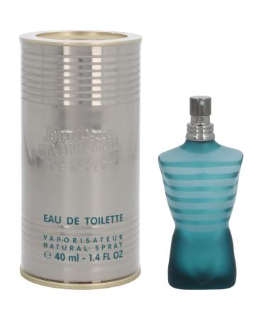 Jean Paul Gaultier Le Male for Men Eau De Toilette Spray 1.4 Ounce Lavender Mint Orange Sandalwood Vanilla 1.3 Fl Oz (Pack of 1)