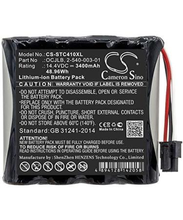 3400mAh Battery Replacement for Soundcast OCJ410 OCJ411a | High-Quality 14.4V Compatible Battery - Buy Online on SooperMarket.com