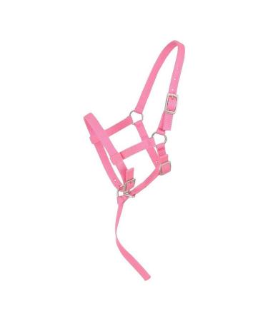 Tough 1 Adjustable Suckling Halter Pink Weanling