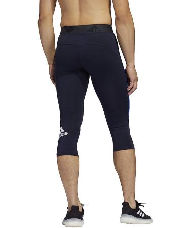 adidas Men's Alphaskin Primeblue 3/4 Tights Small Ink - Performance Compression Wear - Buy Online on SooperMarket.com