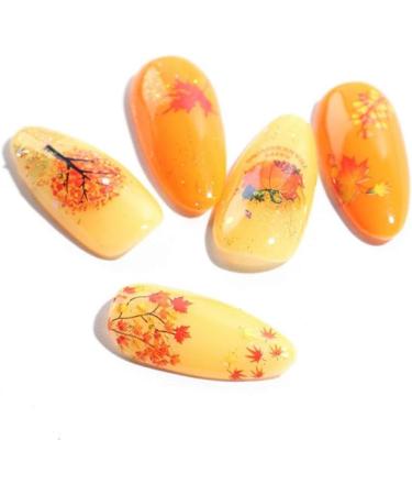 Fall Nail Stickers Autumn Maple Leaves Pumpkin Turkey Nail Art Stickers Thanksgiving Themed Water Transfer Nail Decorations 12 Sheets/setnail Art Supplies Thanksgiving Nail Stickers Fall Nail - Buy Online on SooperMarket.com