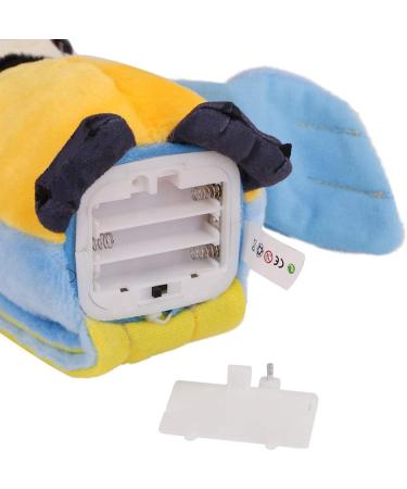 Cute Talking Parrot Interactive Plush Toy - Funny Repeat Speaking Bird Toy for Kids - Blue - Buy Online on SooperMarket.com