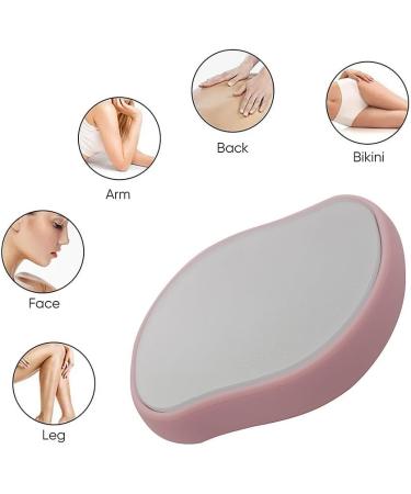 TRIXES Exfoliating Crystal Hair Eraser - Smooth Skin Light Pink - Buy Online on SooperMarket.com