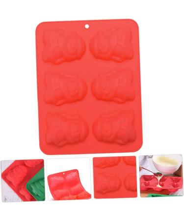 KICHOUSE Christmas Decor Christmas Baking Molds Silicone Molds Ice Cubes Chocolate Pastry Mould Cake Mold Mousse Mold Fudge - Buy Online on SooperMarket.com