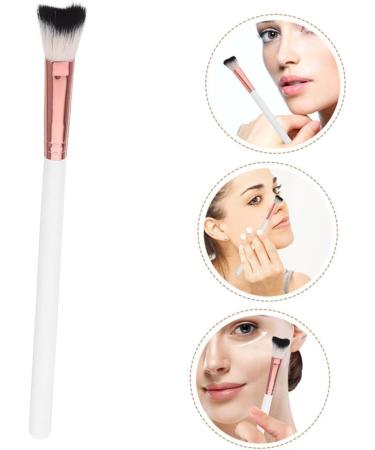 PLAFOPE Fish Tail Brush Blush Brush Highlighter Powder Makeup Brush Loose Powder Brush Contour Brush White 18.50X1.00X1.00CM White - Buy Online on SooperMarket.com