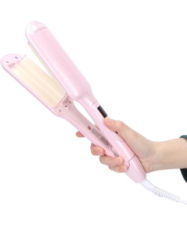 Professional 2-in-1 Hair Straightener & Curler - Intelligent Constant Temperature Quick Heating 360 Rotation - Buy Online on SooperMarket.com