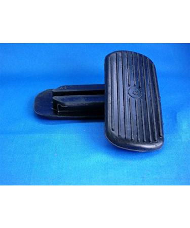 Rubber Stirrup Treads Black 4.25"