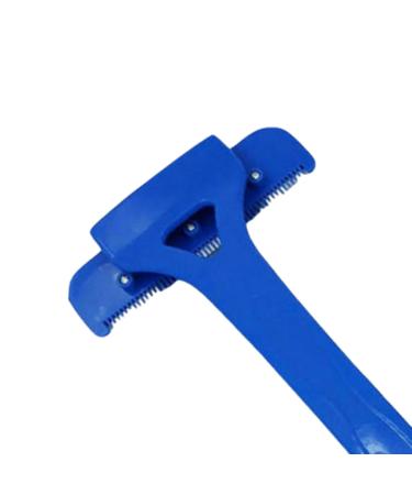 Mag Ideal Back Razor for Men - Long Handle Hair Removal Wet/Dry Shave Back Scratch & Leg Epilation - Blue - Buy Online on SooperMarket.com