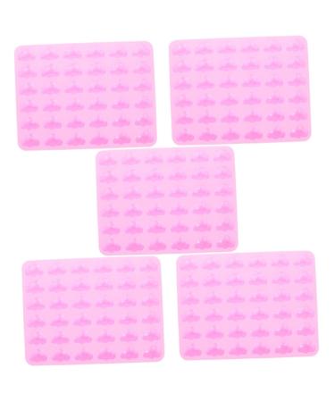 Milisten 5pcs Cloud Silicone Mold Chocolate Molds Chocolate Chip Mold Candle Molds Candy Mould Adorable Chocolate Mold Safe Chocolate Mold Silicone Molds for Gelatin Baby Silica Gel Pudding 21.8X16.2cmx5pcs Pinkx5pcs