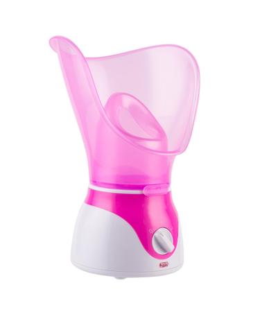 Healeved Pore Cleaner Spa Face Steamer Facial Mist Sprayer Skin Care Steamer Portable Humidifer Pink