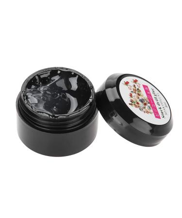 Nail Rhinestone Glue Gel 8 Ml Nail Gel Glue UV/LED Cure Needed Super Adhesive Nail Glue Gel for Gems Diamonds Jewelry Polish Clear Decoration
