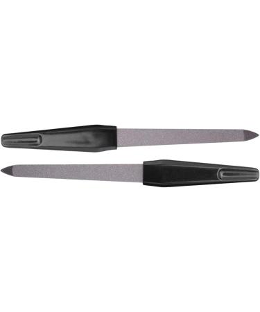 Nicfaky 5 Piece Double-Sided Metal Handle in Nail File for DIY Manicure Pedicure - Buy Online on SooperMarket.com