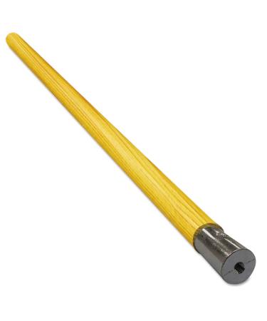 Boardwalk 833 Lie-Flat Screw-in Mop Handle, Lacquered Wood, 1 1/8 Dia x 54, Natural