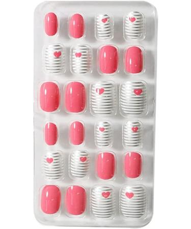 Dajidafu 1 Set Children Nails Medium Length Files Square Style Matte Solid Color Art Decals Beauty Tool Salon Supplies Puerile Six - Buy Online on SooperMarket.com