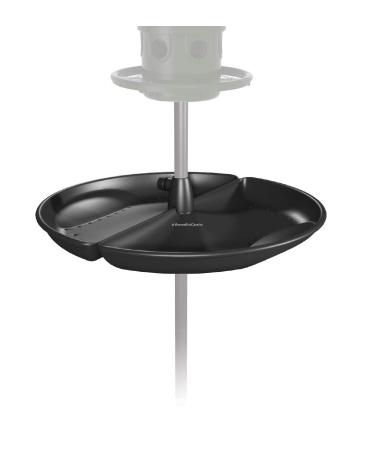 Seed Catcher Tray (Seed Buster) for Wild Bird Feeders, fits only 1-INCH STRAIGHT BIRDING pole (outside diameter), pole and feeder NOT included