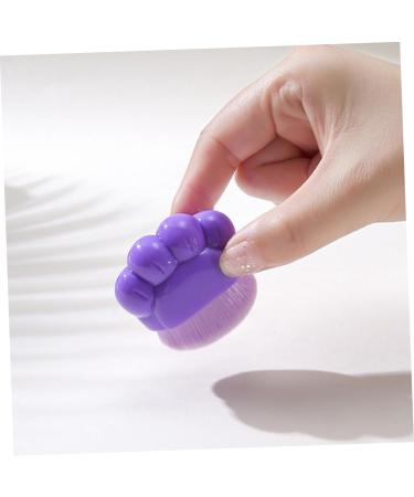 FOMIYES Cat Claw Foundation Brush Makeup Brush Blush Brush Portable Foundation Brush Portable Concealer Brush Foundation Applicator Brush Cat Paw Plastic No Trace Purple Travel - Buy Online on SooperMarket.com