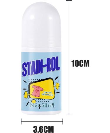 Magic Stain Remover-Rolling Bead 50 Ml Removal Emergency Stain Portable No-wash Instant Stain Remover Pen No-wash White Clothing 50ml for Emergency Stain Removal (3pcs) - Buy Online on SooperMarket.com