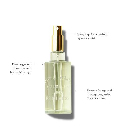 Caswell-Massey R S Eau de Parfum Floral Spicy Amber Cologne for Men Infused With Essential Oils Made in USA 3.0 Fluid Ounces ROS 3 Fl Oz - Buy Online on SooperMarket.com