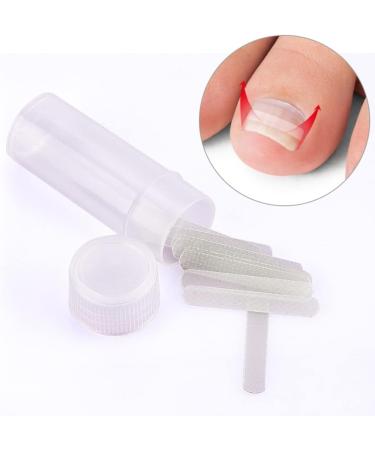 Ingrown Toenail Correction Kit Elastic Toe Nail Straightener Patch with Nail File Glue - Buy Online on SooperMarket.com