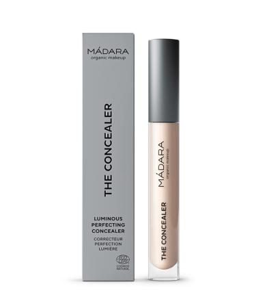 M dara Organic Skincare |Concealer for the perfect complexion 15 vanilla - 4ml fresh finish hyaluronic acid natural concealer for dark circles and impurities vegan cosmos certified naturally.15 vanilla 1 ml (1 Pack)
