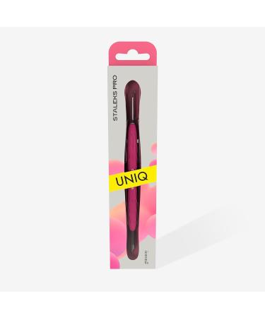 STALEKS PRO Cuticle Pusher - Rubber Silicone Handle & Stainless Steel | Natury Nails UNIQ 11/2 - International Shipping Available - Buy Online on SooperMarket.com