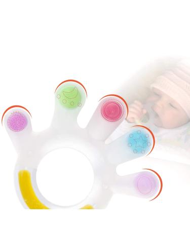 Haakaa Silicone Teething Toy for Babies - BPA Free Teething Rings for 3+ Months - Safe Chewing Toy - Buy Online on SooperMarket.com