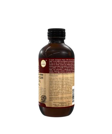 Okay Jamaican Castor Oil Extra Dark Black 4 oz - 100% Pure Natural Moisturizer for Hair & Skin - Shop Now - Buy Online on SooperMarket.com