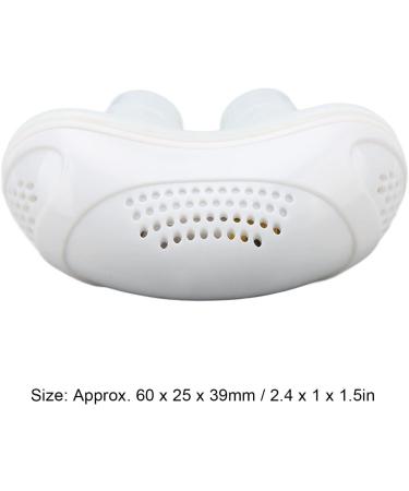 Electric Anti-Snoring Device for Comfortable Sleep - Travel Friendly (White) - Buy Online on SooperMarket.com