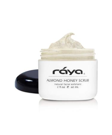RAYA Almond Honey Facial Scrub (106) | Natural Exfoliating Facial Scrub for Non-Blemished Skin | Polishes Softens and Creates a Glowing Complexion Almond Honey Scrub
