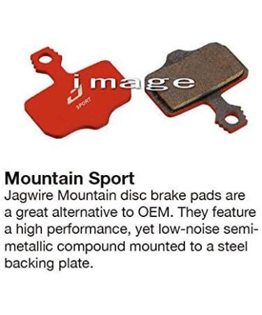 Jagwire SRAM Disc Brake Pads | Sport Semi-Metallic, Pro Semi-Metallic, Pro Extreme Sintered, Sport Organic | AVID & SRAM Compatible | Level T, TL, TLM, Ultimate B1 - Shop Now! - Buy Online on SooperMarket.com