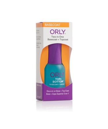 Orly Top 2 Bottom Base Nail Coat - 0.6 Ounce | Prevents Chipping & Enhances Nail Polish Adhesion - Buy Online on SooperMarket.com